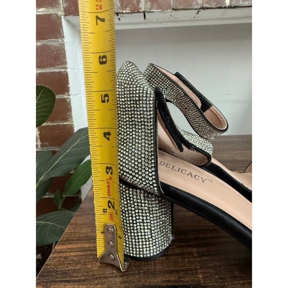 Delicacy women’s size 6.5 jeweled sandal heels - Picture 12 of 12